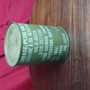 1958 military grease plug valve